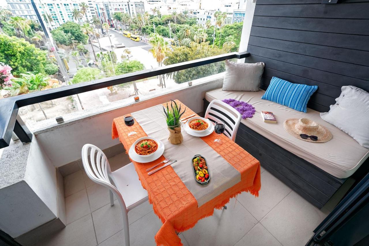 Estudio Con Terraza Vista Mar Las Palmas de Gran Canária Exterior foto