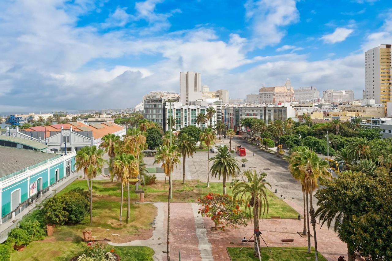 Estudio Con Terraza Vista Mar Las Palmas de Gran Canária Exterior foto