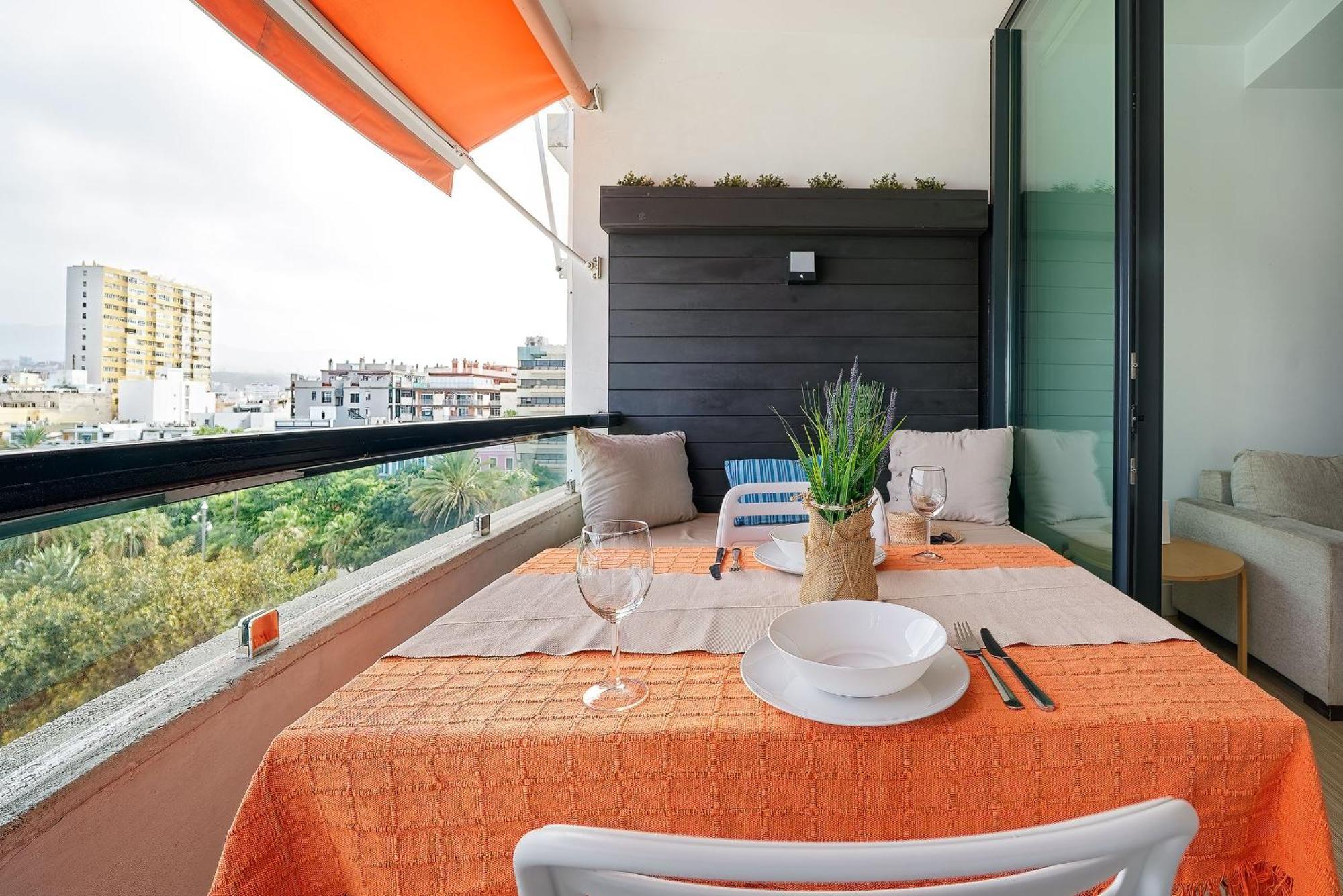 Estudio Con Terraza Vista Mar Las Palmas de Gran Canária Exterior foto